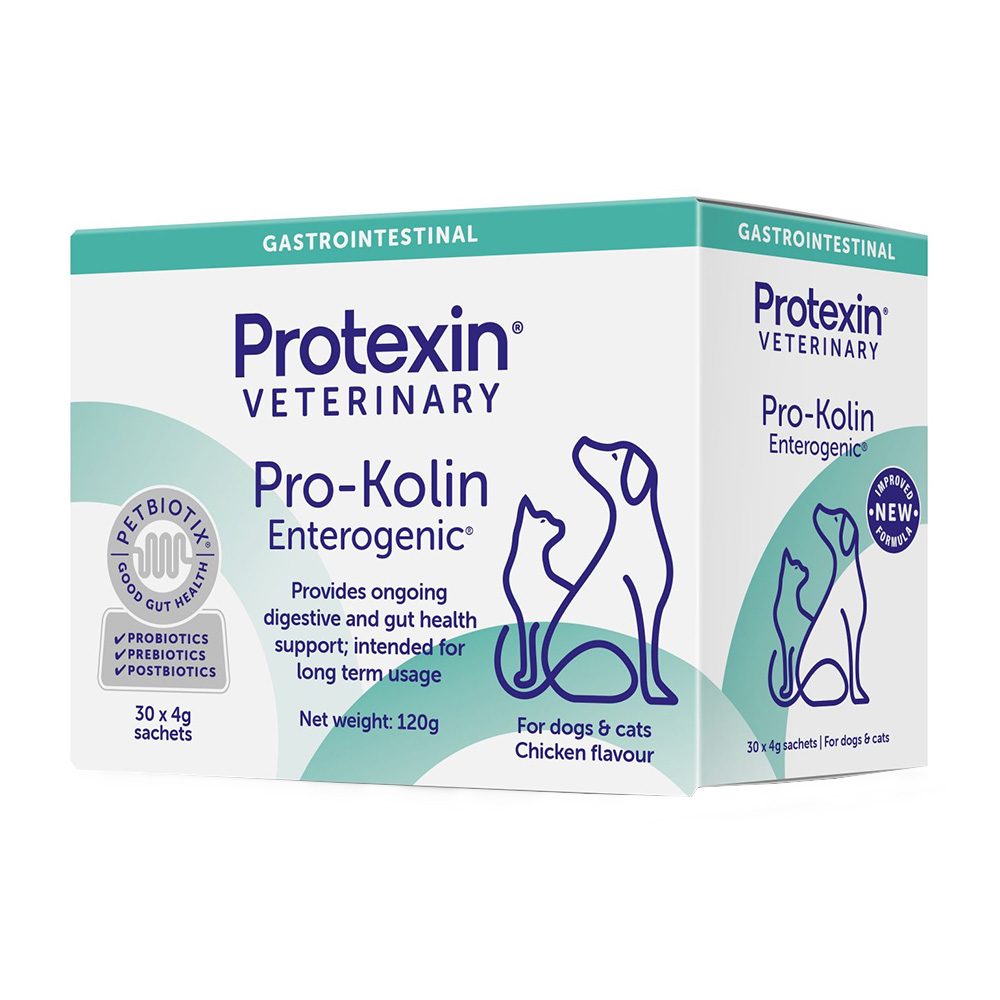 Protexin Veterinary Pro-Kolin+ Enterogenic For Dogs & Cats  30 Sachets